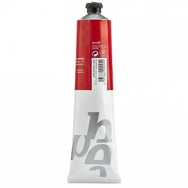 Olie maling - Pébéo - Studio XL - Lys Cadmium Imitation - 200 ml - Hurtig tørring Röd Cadmium Ljus Imitation