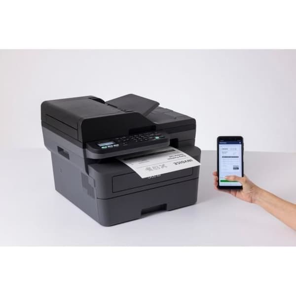 Multifunktionsprinter - BROTHER - MFC-L2800DW - 4-i-1 - Monokrom Laser - Ethernet og Wifi
