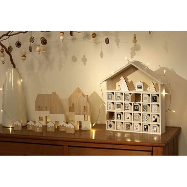 Artemio - Adventskalender Hus 24 rum beige