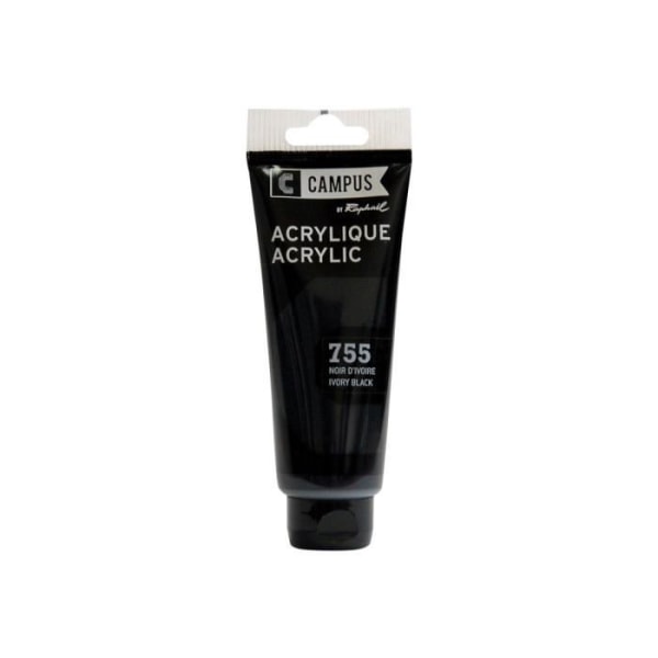 Campus by Raphael 755 Ivory Black Akrylmaling 100 ml