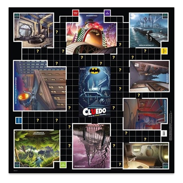 CLUEDO Batman - Brädspel Flerfärgad