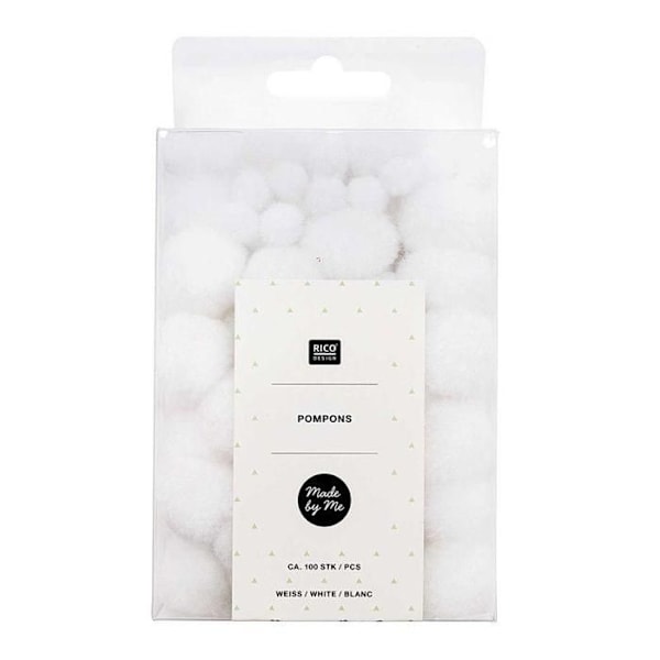 100 Pompoms - Vita Vit