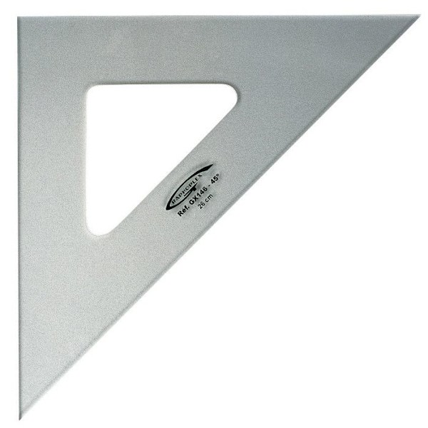 Kulma 45° 3 suoralla reunalla 26 cm