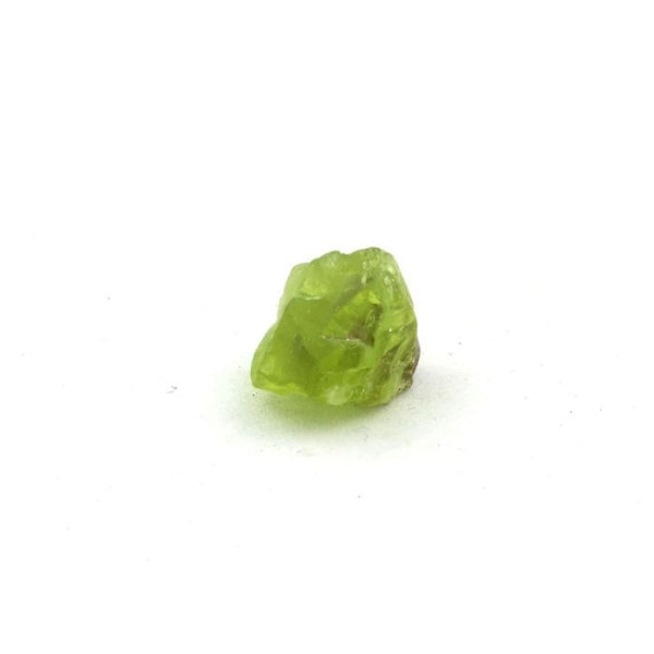 Stenar och mineraler. Peridot. 4,21 ct. Skardu-distriktet, Baltistan, Pakistan.