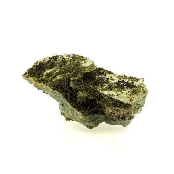 Stenar och mineraler. Epidot. 4497,0 cent. Envers de Chamrousse, Isère, Frankrike.