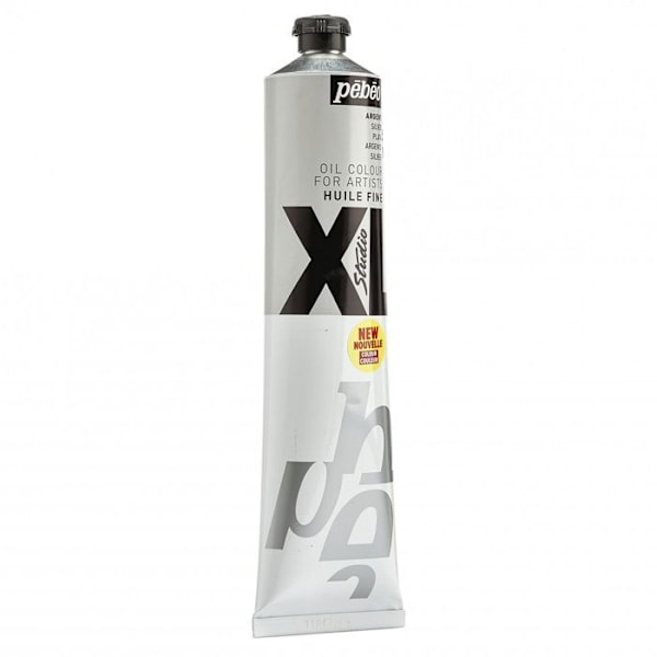Olie maling - Studio XL - Tube 200ml - Farve Sølv - Lysfasthed - Opaque Pengar