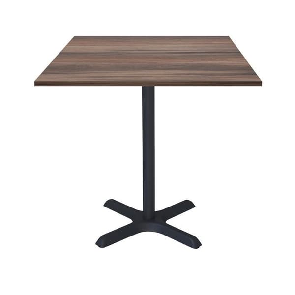 Tabel 70 x 70 cm - model Dina eg bjerg brun