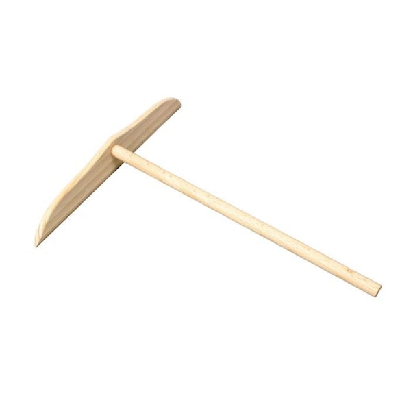 Crepe rake - Bok - 18 cm - Beige - Crepe tillbehör - Släta och enhetliga crepes Beige