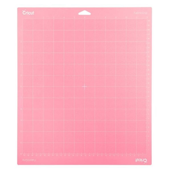 Cricut FabricGrip kankaan leikkausmatto 12" x 12" Rosa