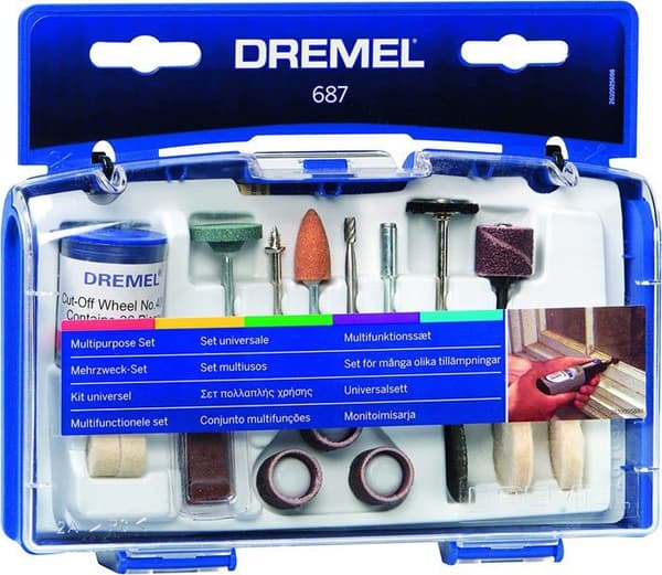 DREMEL Yleis­ten töiden sarja 52 osaa 687