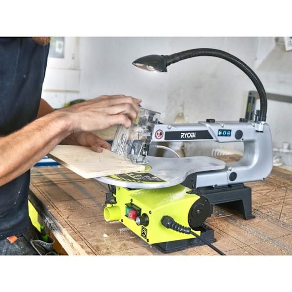 RYOBI - Rullasaha 70 W - 127 mm terä - 20 mm terän isku + 127 mm terä, huoltoavaimet ja teräsovitin - RSW1240G Grön