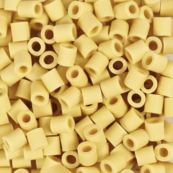 Strykjärnspärlor Midis - 5 x 5 mm - 1000 st Gul Gul