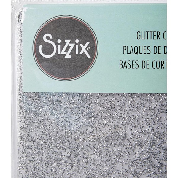 Skärplattor - Sizzix - Glittrig - Kompatibel med Big Shot Pro - Polykarbonat - Blandet