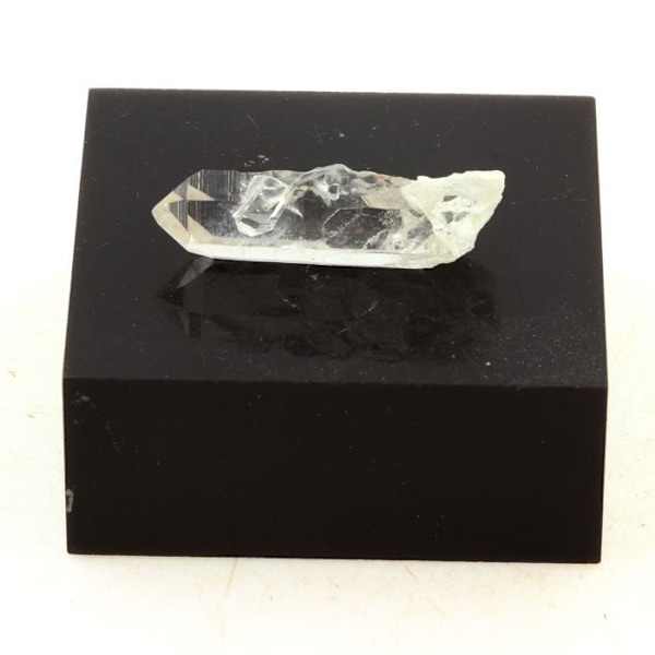 Quartz - La Gardette - 20 ct - Ægthedsertifikat - 22 x 8 x 5 mm - Grå