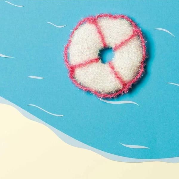 CREATIVE BUBBLE ball - Rico Design - 001 Hvid - 100% polyester - 50g - Krog n°4 Vit