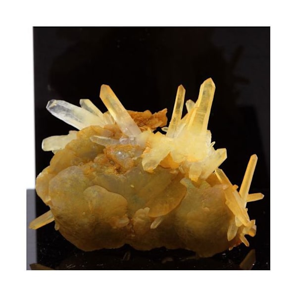 Siderite, Quartz 43,78 karat Flerfärgad