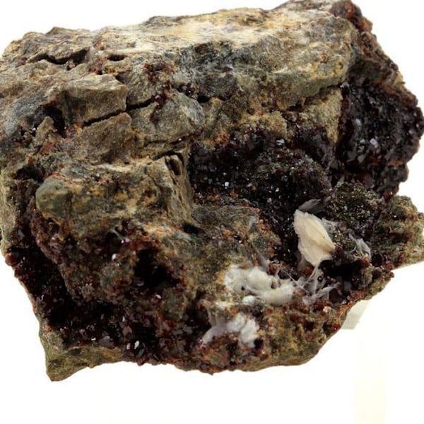 Sten og mineraler. Sphalerit. 697,0 ct. Saint-Laurent-le-Minier, Occitanie, Frankrig.