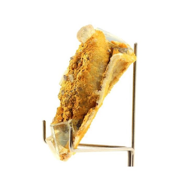 Sten og mineraler. Fluorit. 256,0 ct. Burg-minen, Tarn, Frankrig.
