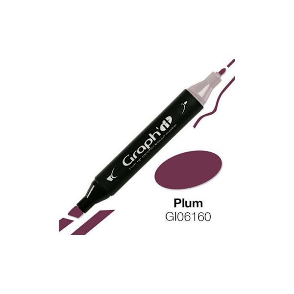 Graph'it 6160 Plum alkoholimerkki - Graph it Violet Plommon