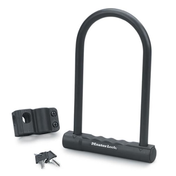 Masterlock - Antivol H.180mm Ø12mm - Musta Sort