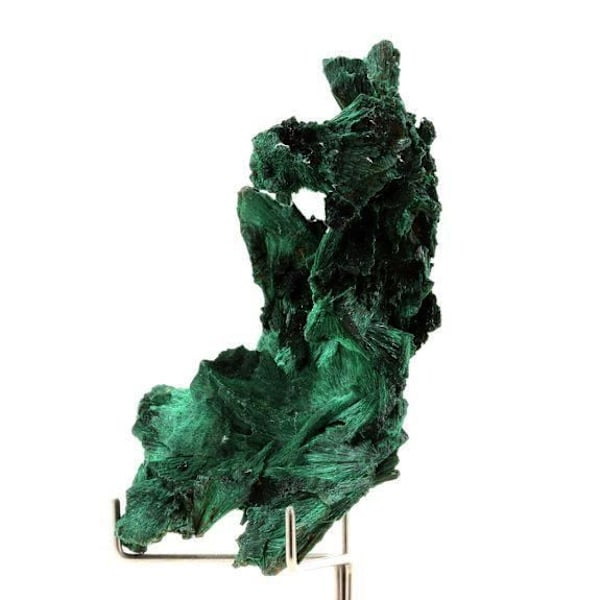 Sten og mineraler - ABIJOUX - Malakit - 395.0 ct - Katanga, Congo
