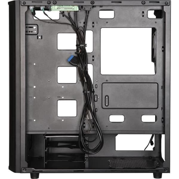 Semitower kabinet - Bitfenix - Saber Mesh RGB - Sort - 4 interne drev - Luftkøling