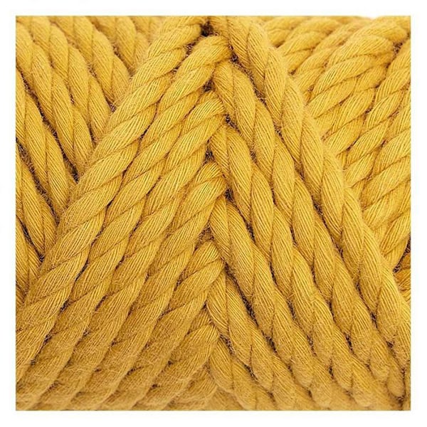 Rico Creative Cotton Cord 004 Sennep Gul