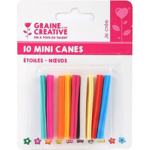 Mini kepit - Rougier & Plé - Tähtiset - Monivärinen - 10 kpl - Sekalaiset Flerfärgad