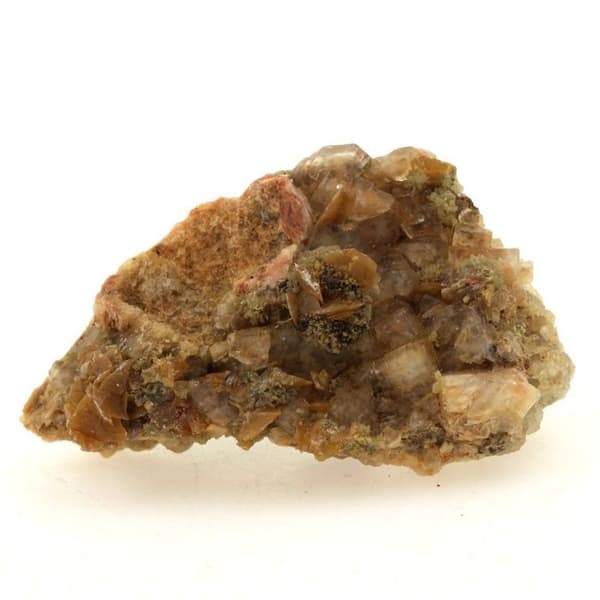 Wulfenit + Fluorit 117,1 karat