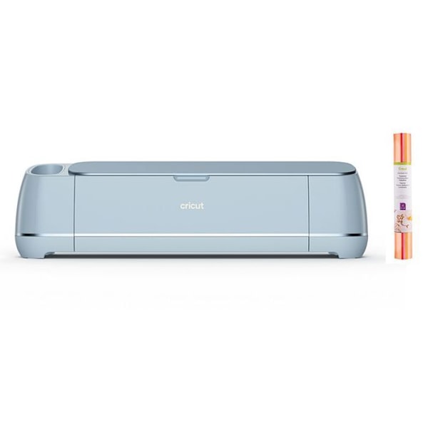Cricut Maker 3 + 4 flex strygemaskine orange, pink, rød, metallisk kobber 30,5 x 30,5 cm Blå