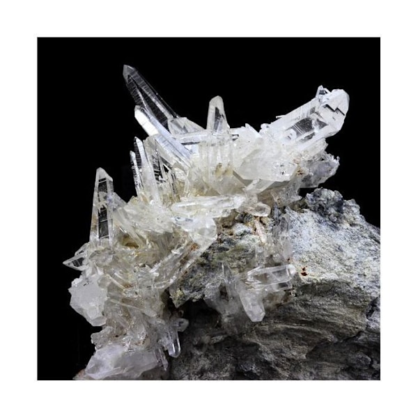 Sten og mineraler. Muzo kvarts. 276,5 ct. Vaulnaveys, Isère, Frankrig.