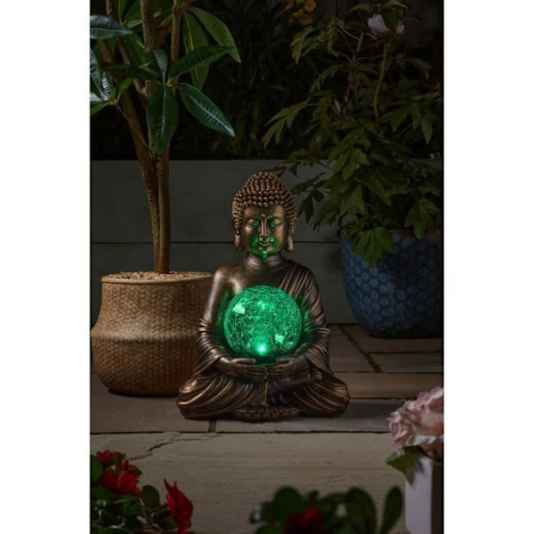 Buddha ja Solite Globe Brons