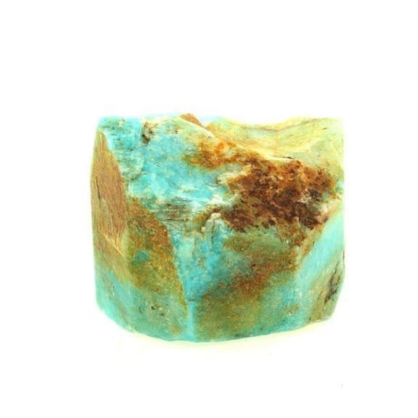 Kivet ja mineraalit - Amazonitti - 269,0 ct - Konso - Todistus aitoudesta - Mitat 35x32x30 mm