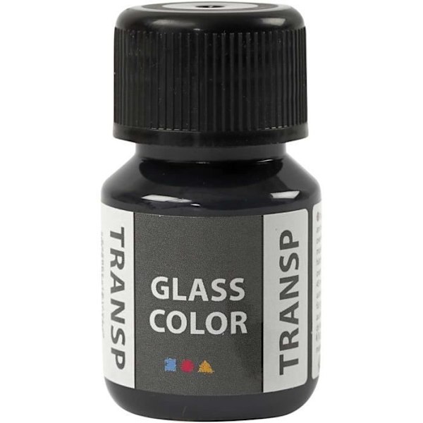 Transparent vandig maling til glas og porcelæn. ref 31679