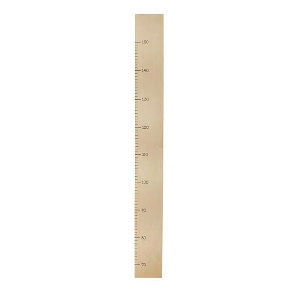 Höjddiagram - 52x20 cm - Trä