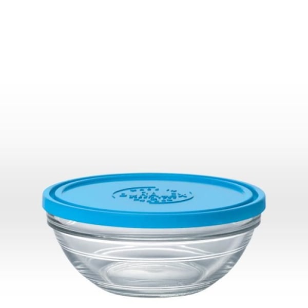 Salaattiastia - Duralex - Lys - Karkaistu lasi - 0,9L - BPA-vapaa polyeteenikansi