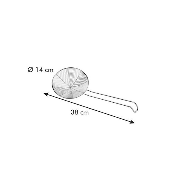 Ekstraheringsske - TESCOMA - 14 cm - Rustfrit stål - Opvaskemaskinevenlig - 3 års garanti Rostfritt stål