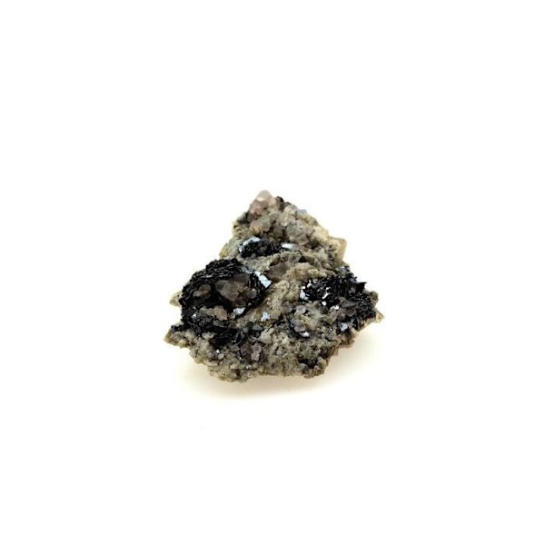 Hematite + Grå Fluorit 58,4 karat Grå