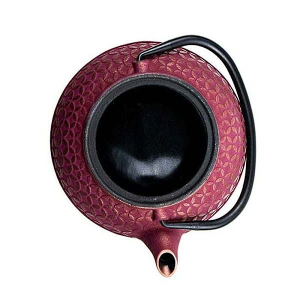 Støbejernsteapot Tsubaki rosa - 600 ml Rosa