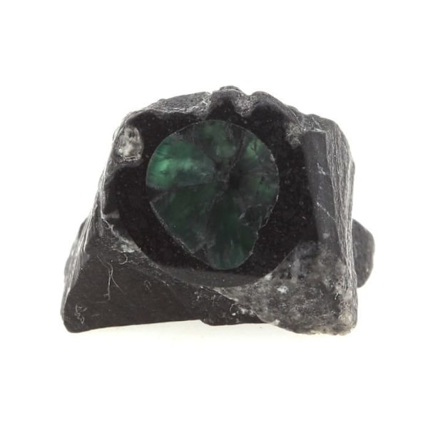 Trapiche Emerald 33,7 karat Grön