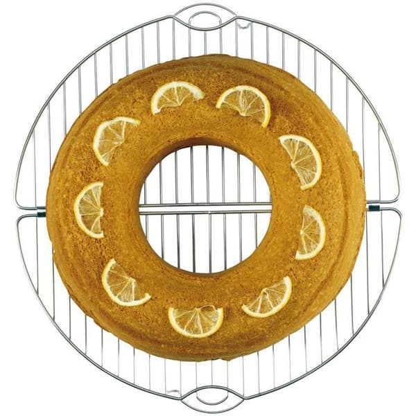 Kagepræsentationsstand - Zenker - 42475 - Sammenklappelig - Rustfrit stål - 32 cm Rustfrit stål