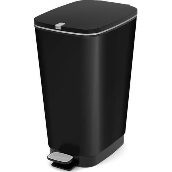 KIS Chic Bin Style Pedal Bin - 42,5L - Sort Svart