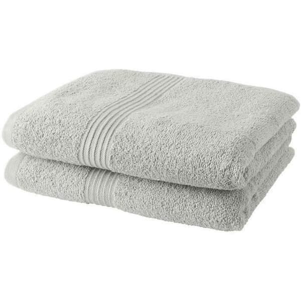 TODAY Essential - Sæt med 2 Håndklæder - 50 x 90 cm - 100 % Bomuld - Kridt Vit