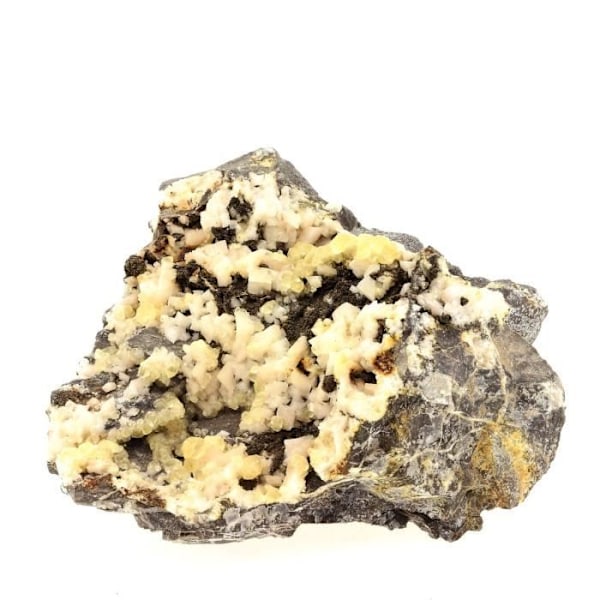 Sten og mineraler. Dolomit + Calcit. 3161,0 ct. Anduze, Gard, Frankrig.