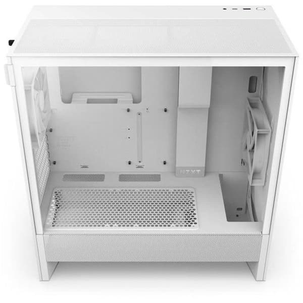 Mellemtårn kompakthus ATX - NZXT - CC-H52FW-01 - H5 Flow - Hvid