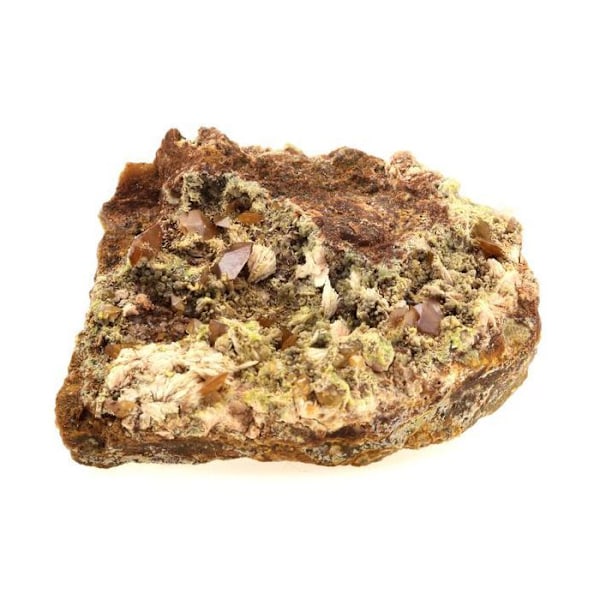 Wulfenit + Barite 202,7 karat