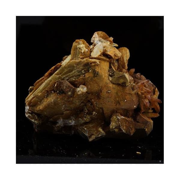 Siderit, Pyrit, Quartz 162,3 karat Flerfärgad