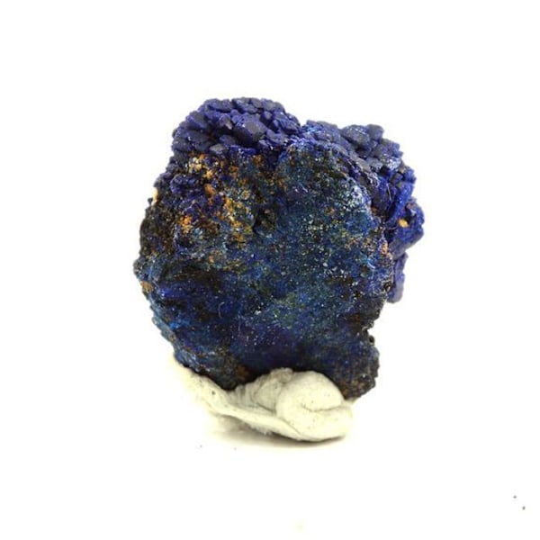 Sten og Mineraler - ABIJOUX - Chessylite (Azurit) - Blå - 22,5 ct - Ægthedsbevis