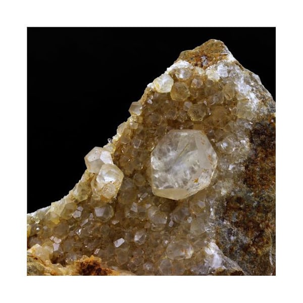 Sten og mineraler. Calcit. 1722,0 ct. La Sambre Quarry, Landelies, Belgien.