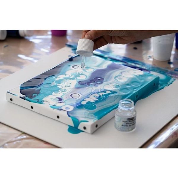 Siloitusväline - Studio Acrylics - 250ml - Läpinäkyvä - Kiiltävä - Ammattimainen Vit
